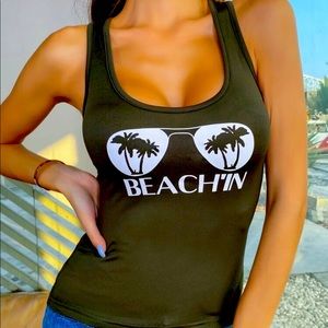 ☀️NWT BEACH’IN MUSCLE TANK